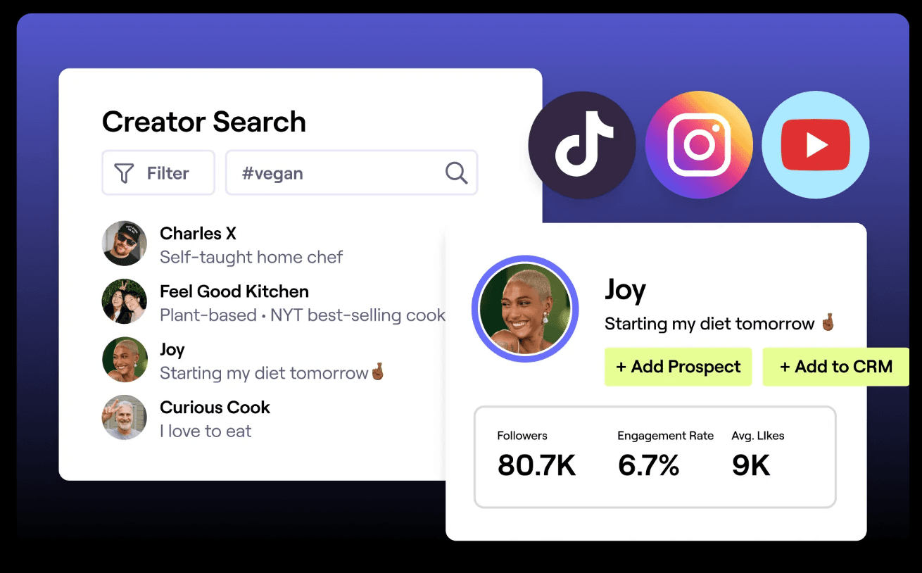 GRIN influencer marketing platform dashboard 2026