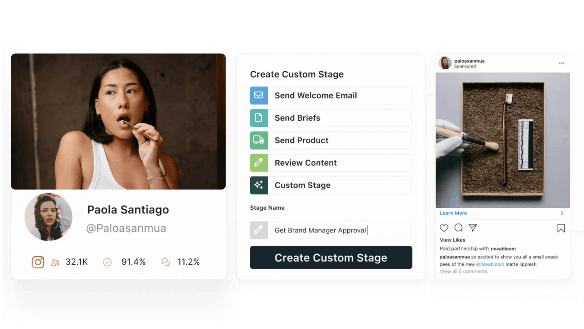 Influencer ads campaign hero image